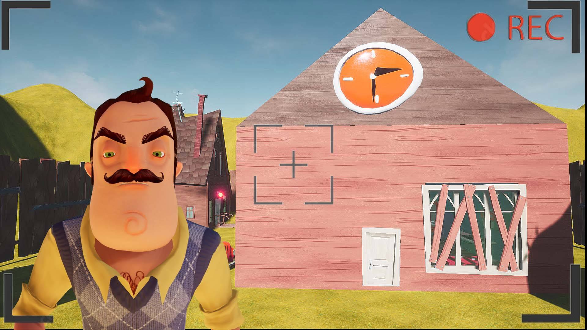 РЕПОРТАЖ главного ГЕРОЯ HelloNeighbor!