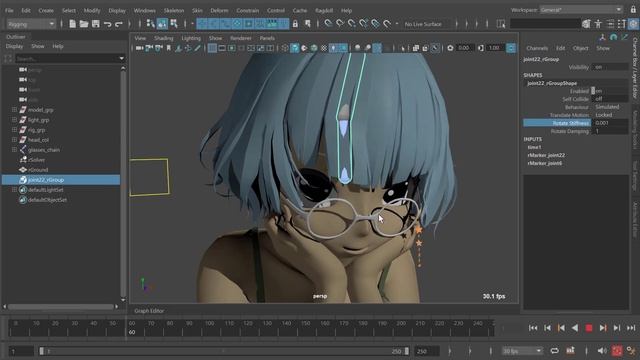 Hair Tutorial 1/3 - Setup смотреть онлайн
