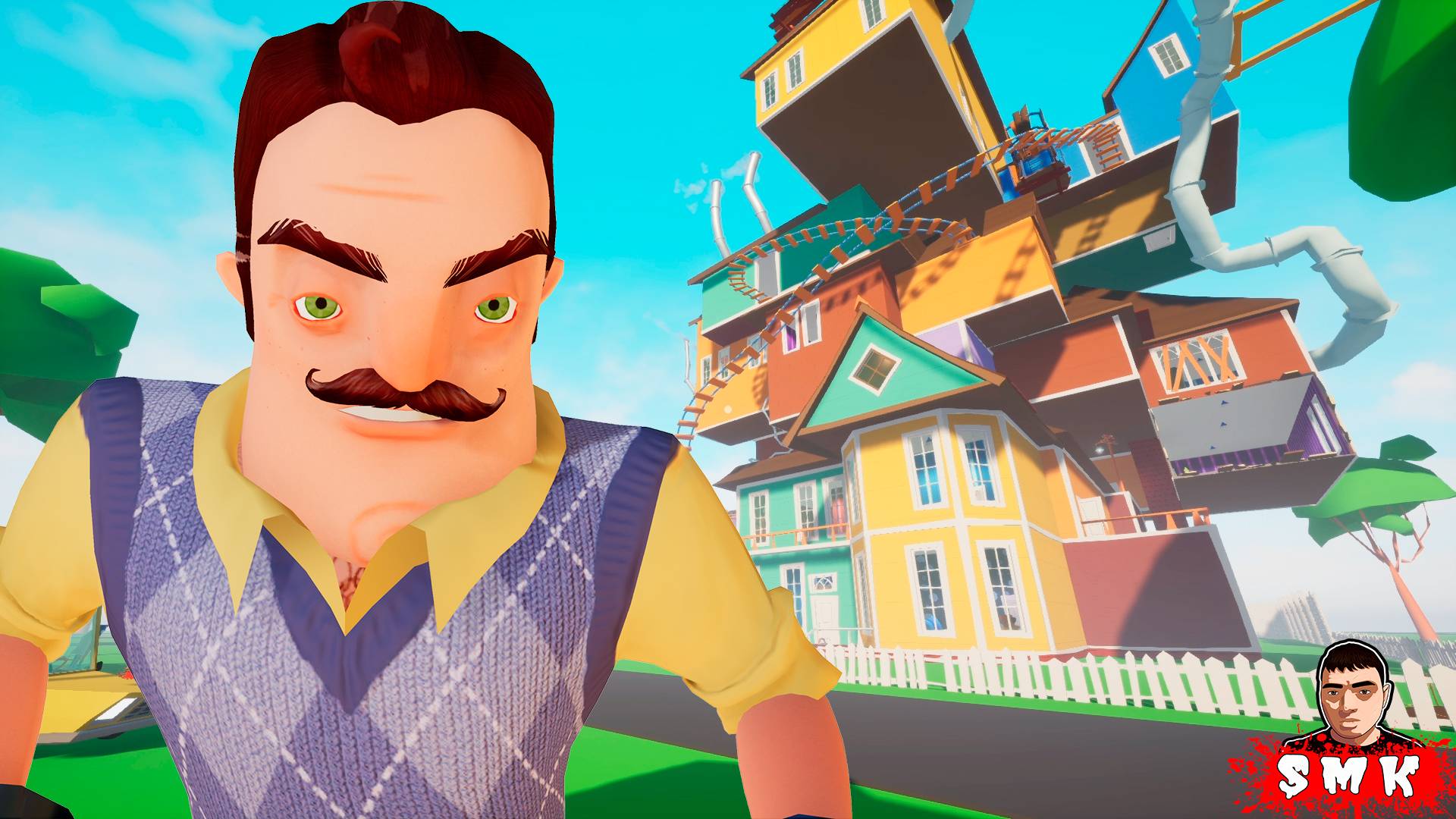ШОУ ПРИВЕТ СОСЕД!БЕТА 3 НА МИНИМАЛКЕ!ИГРА HELLO NEIGHBOR MOD KIT ПРОХОЖДЕНИЕ МОДА B3M REFRIED!РЖАЧНО смотреть онлайн