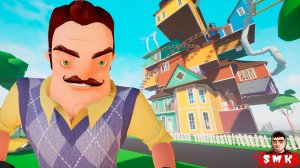 ШОУ ПРИВЕТ СОСЕД!БЕТА 3 НА МИНИМАЛКЕ!ИГРА HELLO NEIGHBOR MOD KIT ПРОХОЖДЕНИЕ МОДА B3M REFRIED!РЖАЧНО
