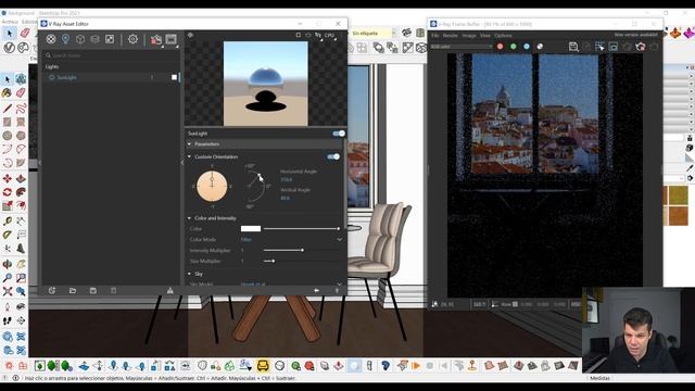 Cómo colocar un background (imagen de fondo) en un render con V-ray смотреть онлайн