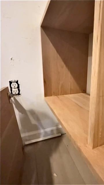 Electric fireplace build for $1500 😮 #diy #electricfireplace смотреть онлайн