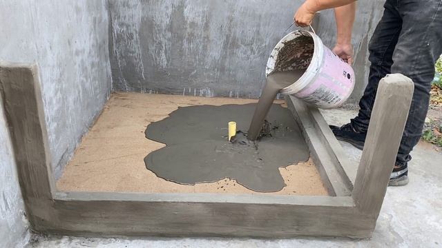 Get creative with cement at home - Build an outdoor aquarium with a beautiful Swan смотреть онлайн