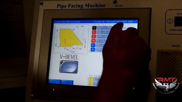 Counter Bore Bevel on the RMT Pipe Spool Master | Pipe Facing, Threading, Beveling смотреть онлайн