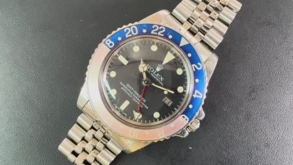 Реставрация Rolex Pepsi GMT Master 1675 1978 года выпуска