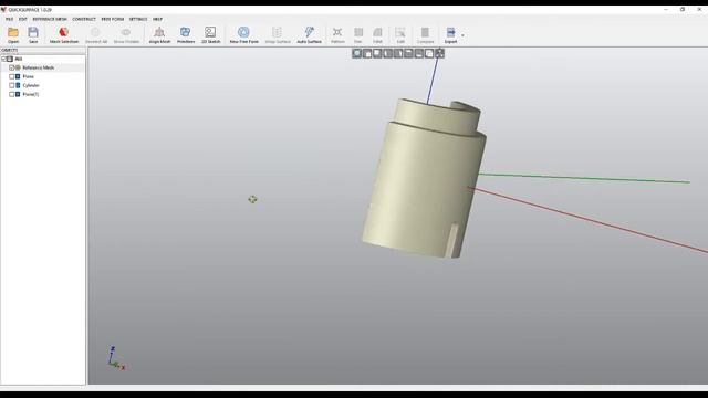 QS Tutorials_ Align object in space - How to do Reverse Engineering with QUICKSURFACE-1 смотреть онлайн