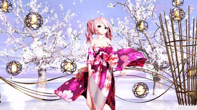 MMD【疑心暗鬼】Tda式 重音テト Kimono Style【210506】【ray】【sdPBR】【悠々杯2ndAnniversary】