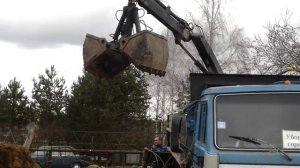 Грейферный погрузчик на базе камаза