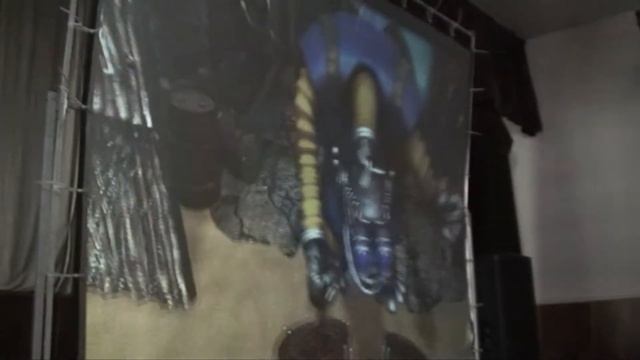 3D кино в зале для младшей школы