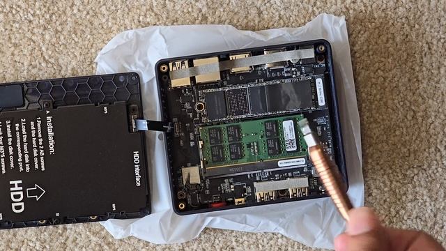 #unboxing  #beelink #minipc #n100 And #upgrade #storage.