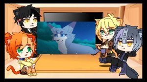 | Коты-Воители| Реакция| Past Warriors Cats React| Gacha Club|