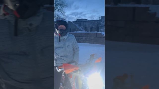 Мото тур на форт Тотлебен. Зима 2024. #motokurort #totleben #shorts #short смотреть онлайн