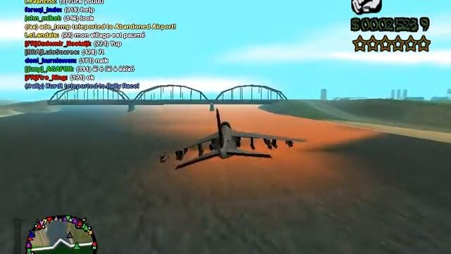 Gta San Andreas Multiplayer © - Awesome Hydra Stunt. смотреть онлайн