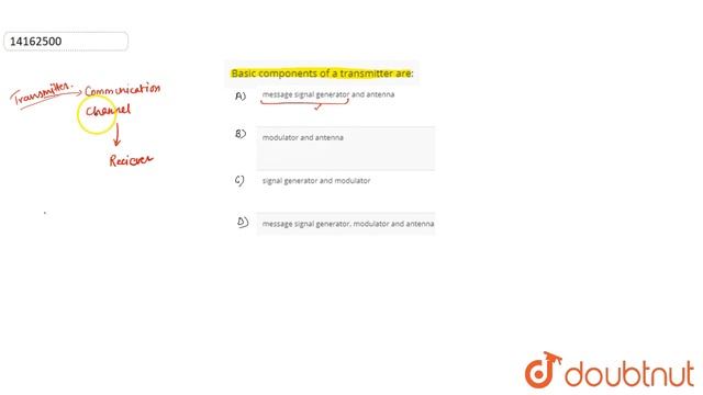 Basic components of a transmitter are: смотреть онлайн