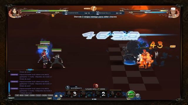 ITACHI KIMONO - 1º MOVIMENTO FULL BUFF - NARUTO ONLINE смотреть онлайн
