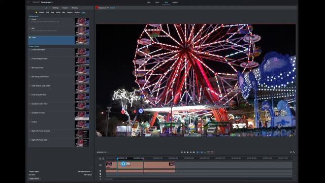 Lightworks in 30 seconds - Adding text to a video clip смотреть онлайн