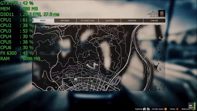 GTA V - Redux - V1 // FX 6300+GTX 750 1gb + 8Gb RAM смотреть онлайн