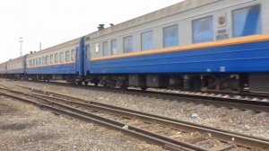 ТЭП33А и ТЭ33А с пассажирскими поездами/TE33A and TE33A diesel locomotive with passenger trains.202