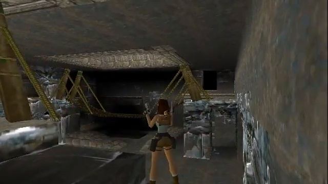 Tomb Raider 1, PC DOS - 3Dfx, Level 1 (Caves)