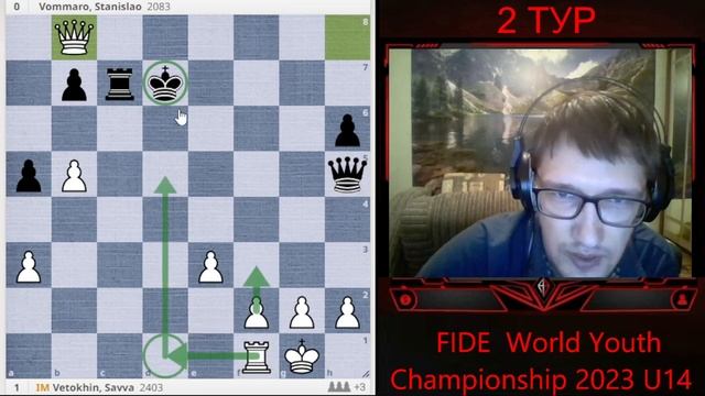 РЕЙТИНГ-ФАВОРИТ В ДЕЛЕ!САВВА ВЕТОХИН КАТКОМ ПРОХОДИТ ПО СОПЕРНИКУ!World Youth Championship 2023 U14 смотреть онлайн