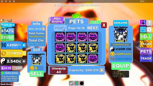 ⚡ How to get INSANE AMOUNTS OF CHI Best New F2P PET in Ninja Legends! ⚡ смотреть онлайн