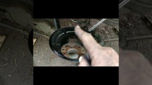 замена отражателя тормозного диска на зафире