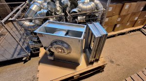 Прямоугольный канальный вентилятор