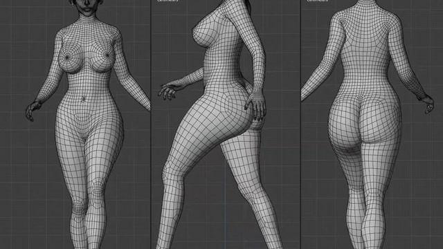 Blender 2.8 Procedural Anatomy Movement / Jiggle Animation смотреть онлайн