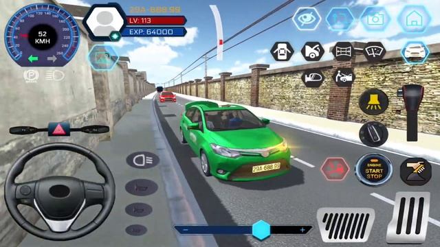 Car Simulator Vietnam: Toyota Vios TP HCM - Ðà Ląt 150 Km Map - Part 2 смотреть онлайн