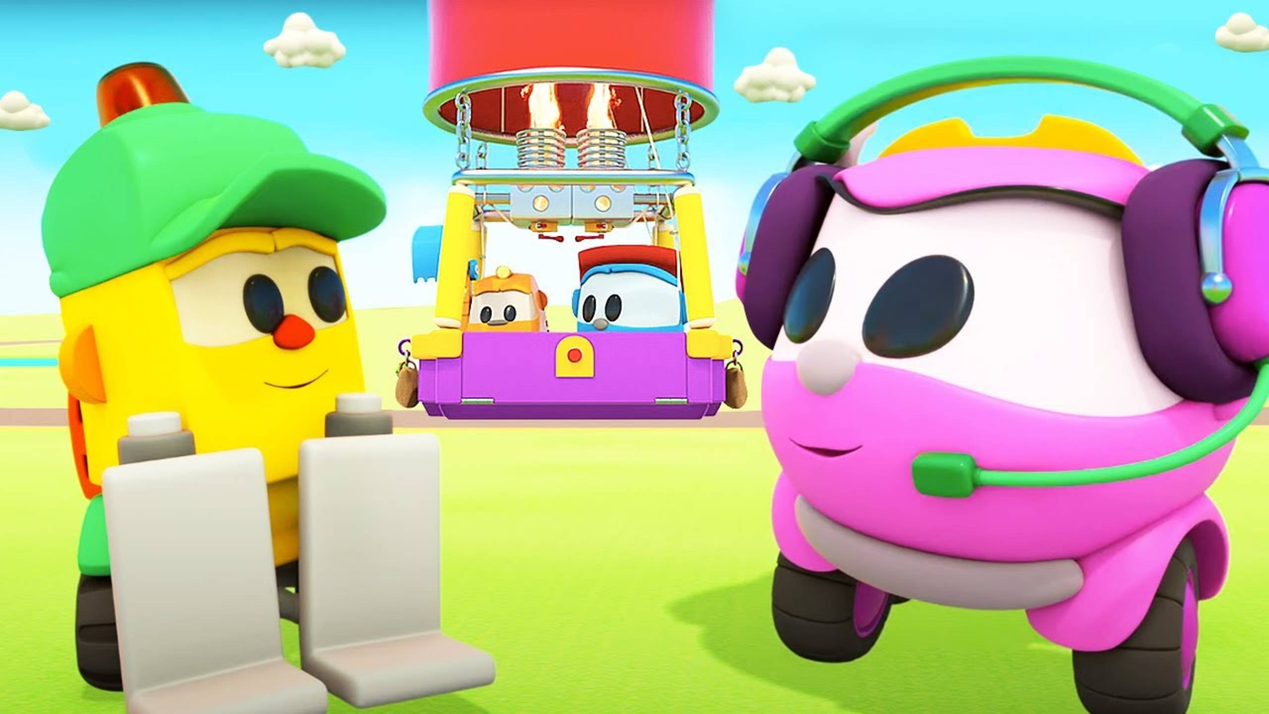 Грузовичок Лева и воздушный шар! Развивающие мультики для детей про машинки - новые серии смотреть онлайн