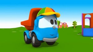 Игры с Грузовичком Левой. Видео для детей с Веселой школой