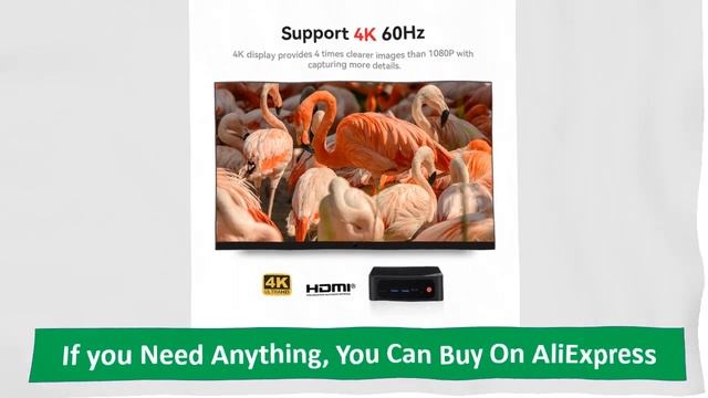 Beelink SER5 Mini PC AMD Ryzen 5 5700U 16GB NVME SSD 500GB 4K смотреть онлайн