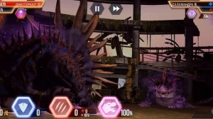 Бои Боссов, В игре jurassic World The Game