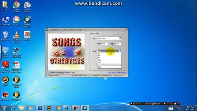 How to Create Icon File | Convert JPEG to ICO File | Change local drive icon смотреть онлайн