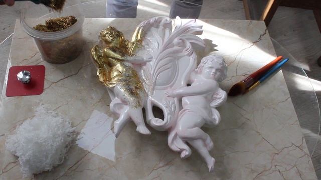 Поталь. Как работать с резанной поталью смотреть онлайн