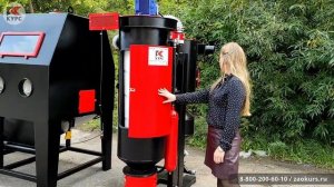 Обзор пескоструйной камеры от компании ООО "Курс"