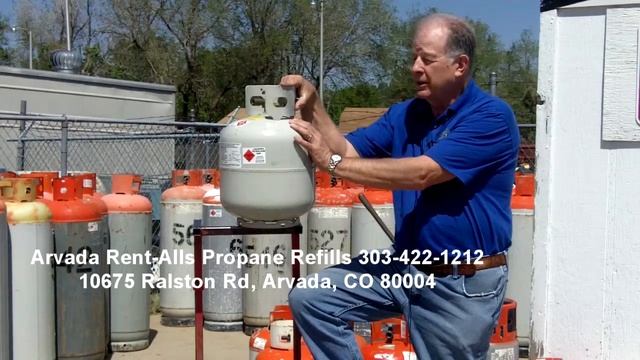 Arvada Rent-Alls Propane Tank Refill - $ .95 cents / per pound now смотреть онлайн