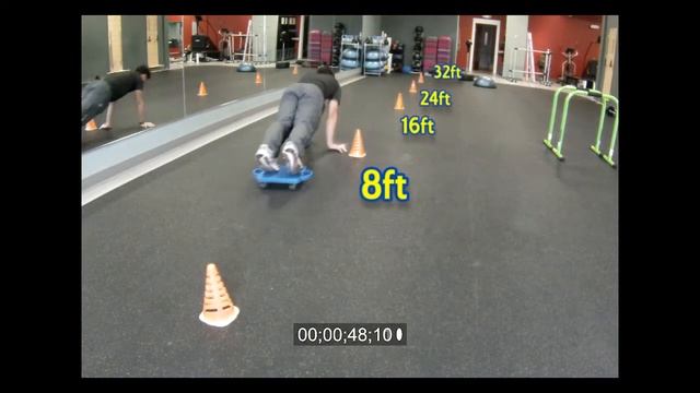 Cycling Core Exercises - Alligator Walk Suicides смотреть онлайн