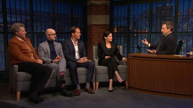 Nat Faxon and Jim Rash Share Awkward Encounters from Filming Downhill in Austria смотреть онлайн