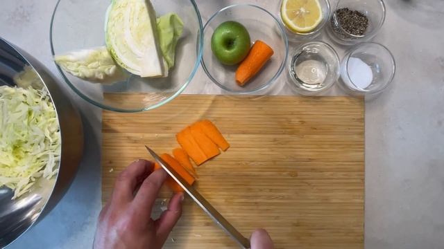 Витаминный салат из капусты смотреть онлайн