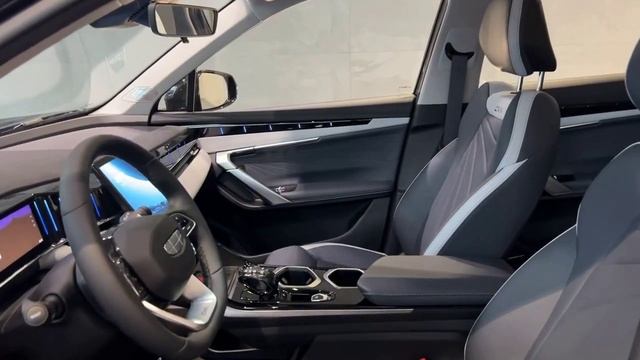 GEELY ATLAS, черный смотреть онлайн