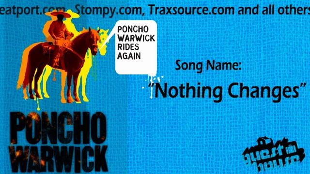 Poncho Warwick "Nothing Changes" Guesthouse Music смотреть онлайн