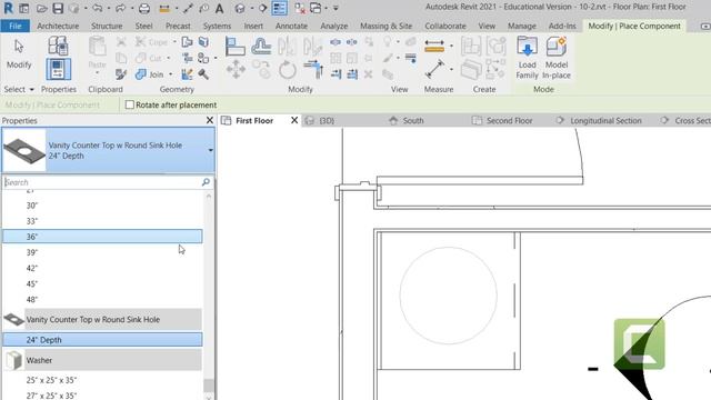 Revit Exercise 12-1 смотреть онлайн