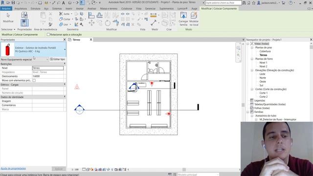17 - Como Inserir Placas de Sinalização - Curso de Revit Projeto de Incêndio Básico смотреть онлайн