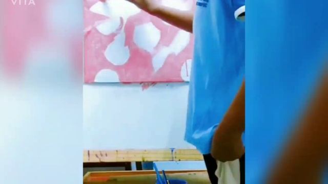 Painting a citrus painting with my bro.. смотреть онлайн