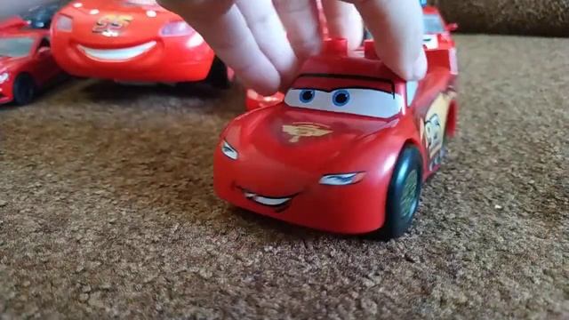 Тачки 2 Молния Маквин Трансформер Коллекция