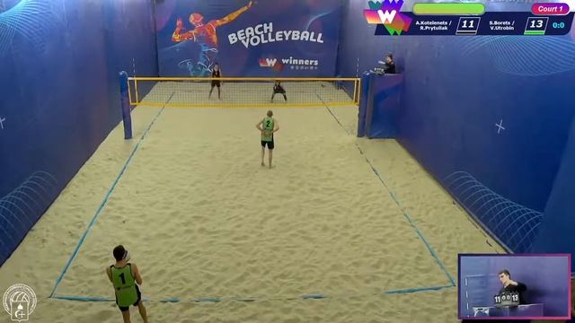 Winners Beach Volleyball Court 1 04.01.2022 Part 20 смотреть онлайн