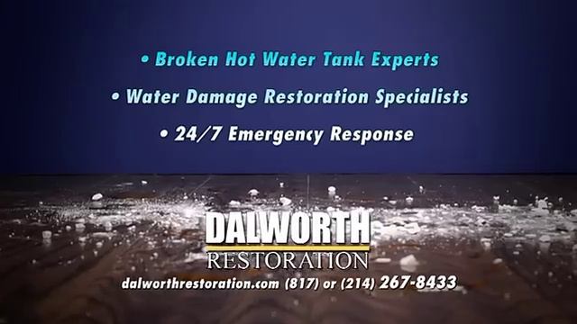Water Damage Ceiling from Water Heater Leak in Dallas-Fort Worth смотреть онлайн