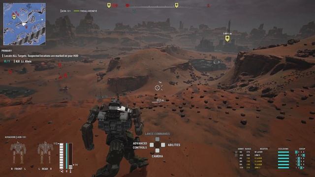 MechWarrior 5: Mercenaries - 4k - Xbox Series S - Instant Action Mech Tank And Fort Combat