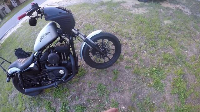 gasbox Ignition relocation for sportster, great quality and design! смотреть онлайн